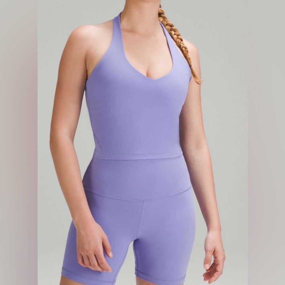NWOT Lululemon Align Halter Tank Top Dark Lavender